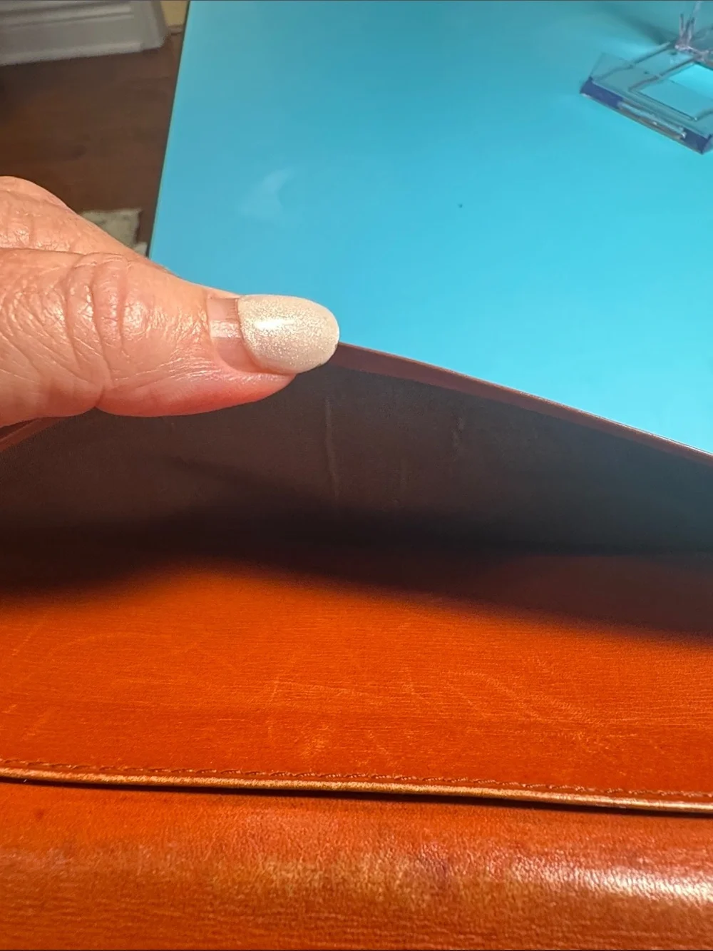 Louis Vuitton Brown Epi Leather Travel Wallet